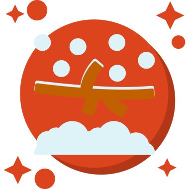 vektör illüstrasyonu, çizgi film simgesi ögesi.