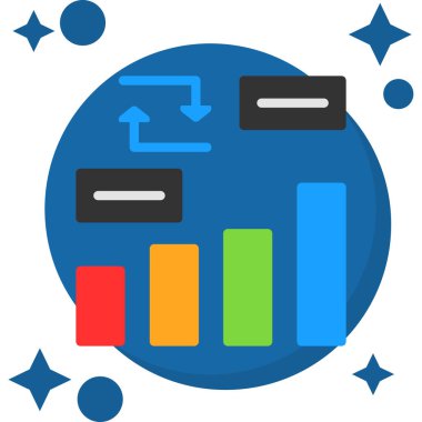Çizelge. Web simgesi basit illüstrasyon