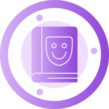 Bir kitabın vektör illüstrasyonu