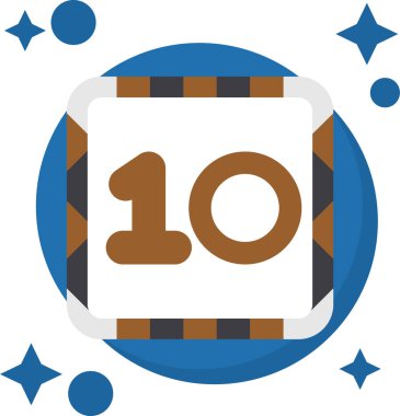 1 numaralı ahşap takvimin simgesi