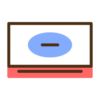 dizüstü bilgisayar web renk simgesi