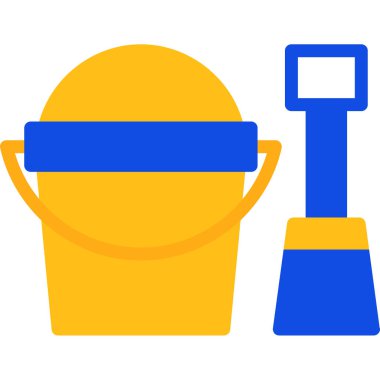 kova temizleme simgesi - taslak biçimi