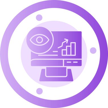 seo modern simgesinin vektör illüstrasyonu