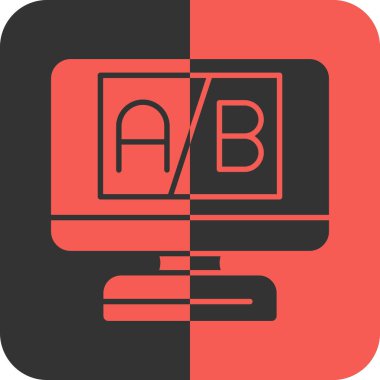 bilgisayar simgesi, modern vektör illüstrasyonu