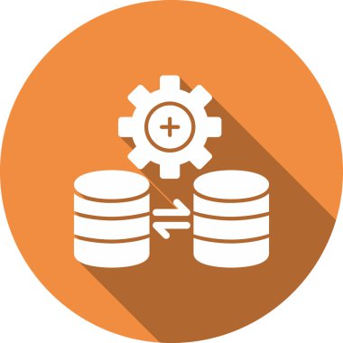 seo modern simgesinin vektör illüstrasyonu