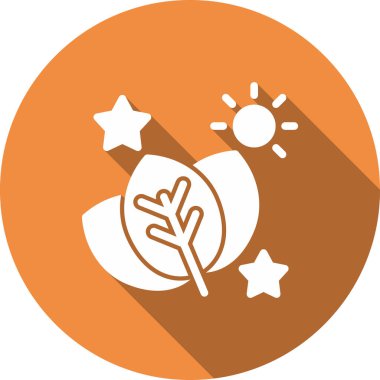 Güneş. Web simgesi basit illüstrasyon