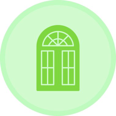 kapı simgesi vektör illüstrasyonu