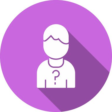 İnsan simgesinin vektör illüstrasyonu