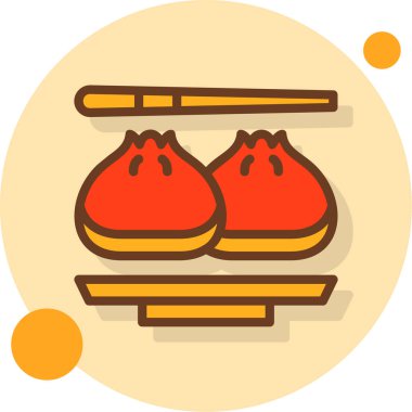 Gıda simgesinin vektör illüstrasyonu