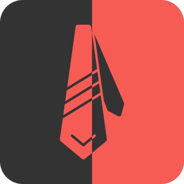 Tek bir bağ simgesinin vektör illüstrasyonu