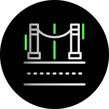 Köprü Vektörü Simgesi Tasarımı