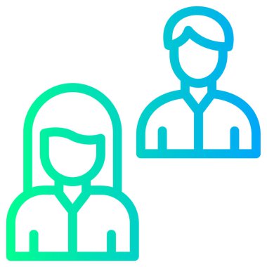 iş simgesi vektör illüstrasyonu