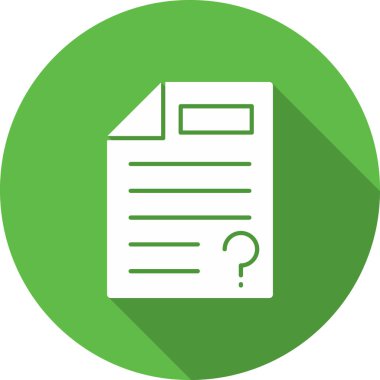 Kontrol listesi simgesi vektör illüstrasyonu