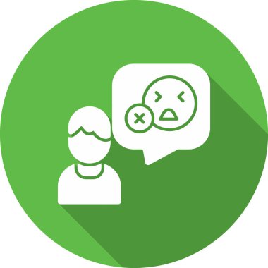 Konuşma baloncukları simgesi, vektör illüstrasyonu