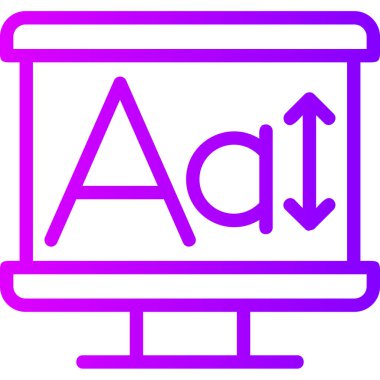 Evet. Web simgesi basit illüstrasyon