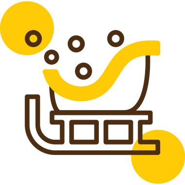 Şirin bir çizgi film simgesinin vektör çizimi