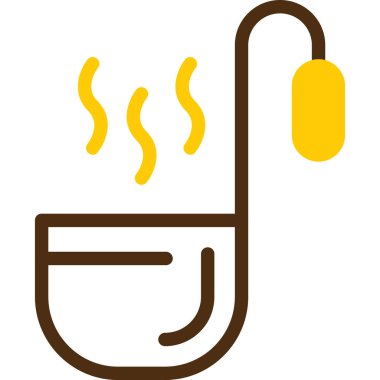 Bir fincan kahvenin vektör çizimi