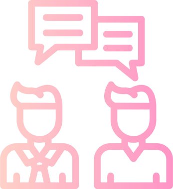 Konuşma balonu. Basit resimleme