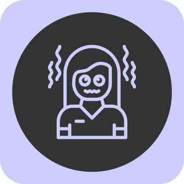 Kafatası olan bir cadılar bayramı simgesinin vektör çizimi