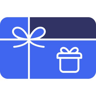 Hediye. Basit simge basit resimleme