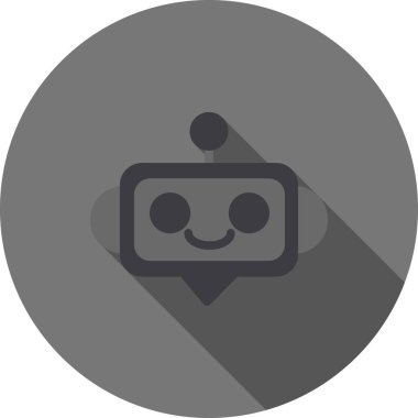 Bir kamera simgesinin vektör illüstrasyonu