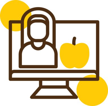 ağ simgesine sahip bilgisayar