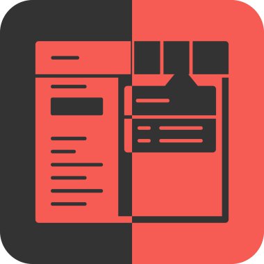 veri depolama vektörü simgesi