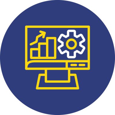 Web simgesi vektör illüstrasyonu