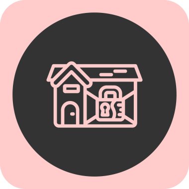 ev simgesi vektör illüstrasyonu