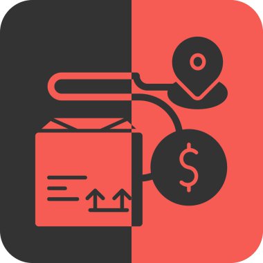 vektör dolar simgesi, illüstrasyon