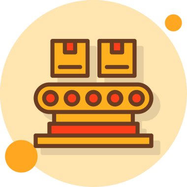 Modern simgenin vektör illüstrasyonu