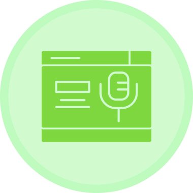 Web simgesi, basit vektör illüstrasyonu