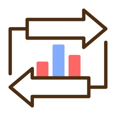grafik vektör simgesi modern basit illüstrasyon