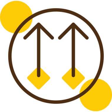 Ok simgesi. Web için basit ok vektör simgesi çizimi