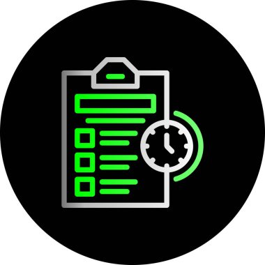 Vektör belgesi Simge illüstrasyonu