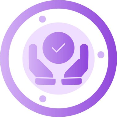 Vektör çizimi. el simgesi