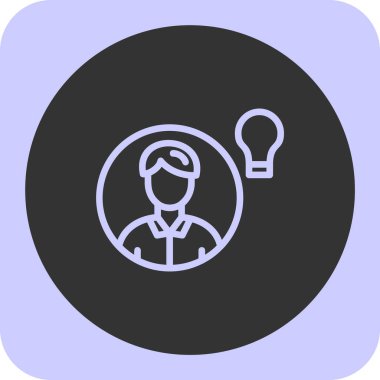 vektör simgesi tasarımı, fikir, illüstrasyon