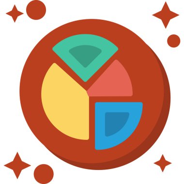 iş grafiği vektör simgesi