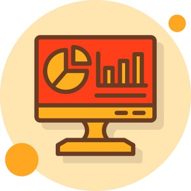 İş analizi vektör simgesi