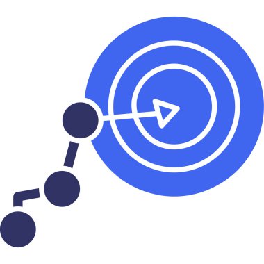 paylaşım vektör renk çizgisi simgesi