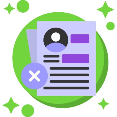 iş sözleşmesi belge simgesi