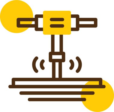Kablosuz. Web simgesi basit illüstrasyon