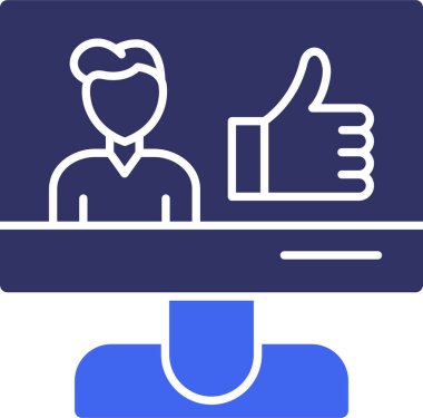 Bilgisayar. basit tasarım vektörü