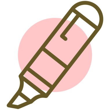 fırça. Web simgesi basit illüstrasyon