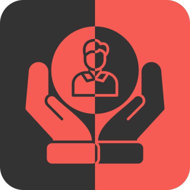 İş ve finans simgesinin vektör illüstrasyonu