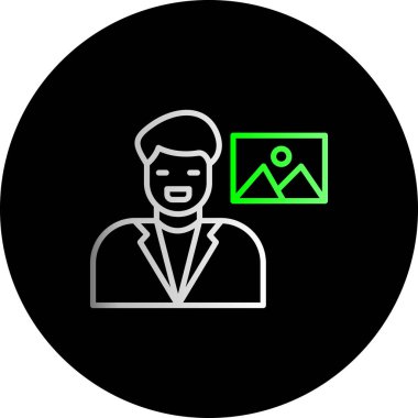 Kişisel ve ticari kullanım için vektör iş simgesi.