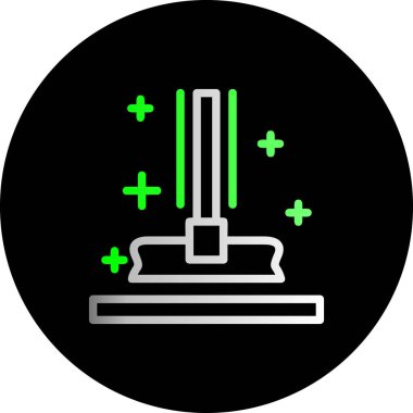 Bir noel ağacı simgesinin vektör illüstrasyonu