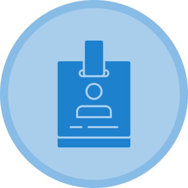 Bir simgenin vektör illüstrasyonu