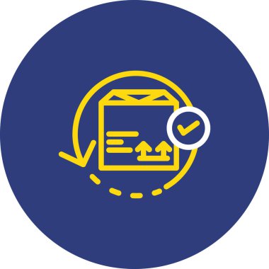 Vektör belgesi Simge illüstrasyonu