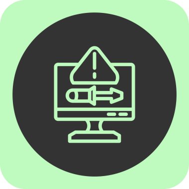 seo modern simgesinin vektör illüstrasyonu